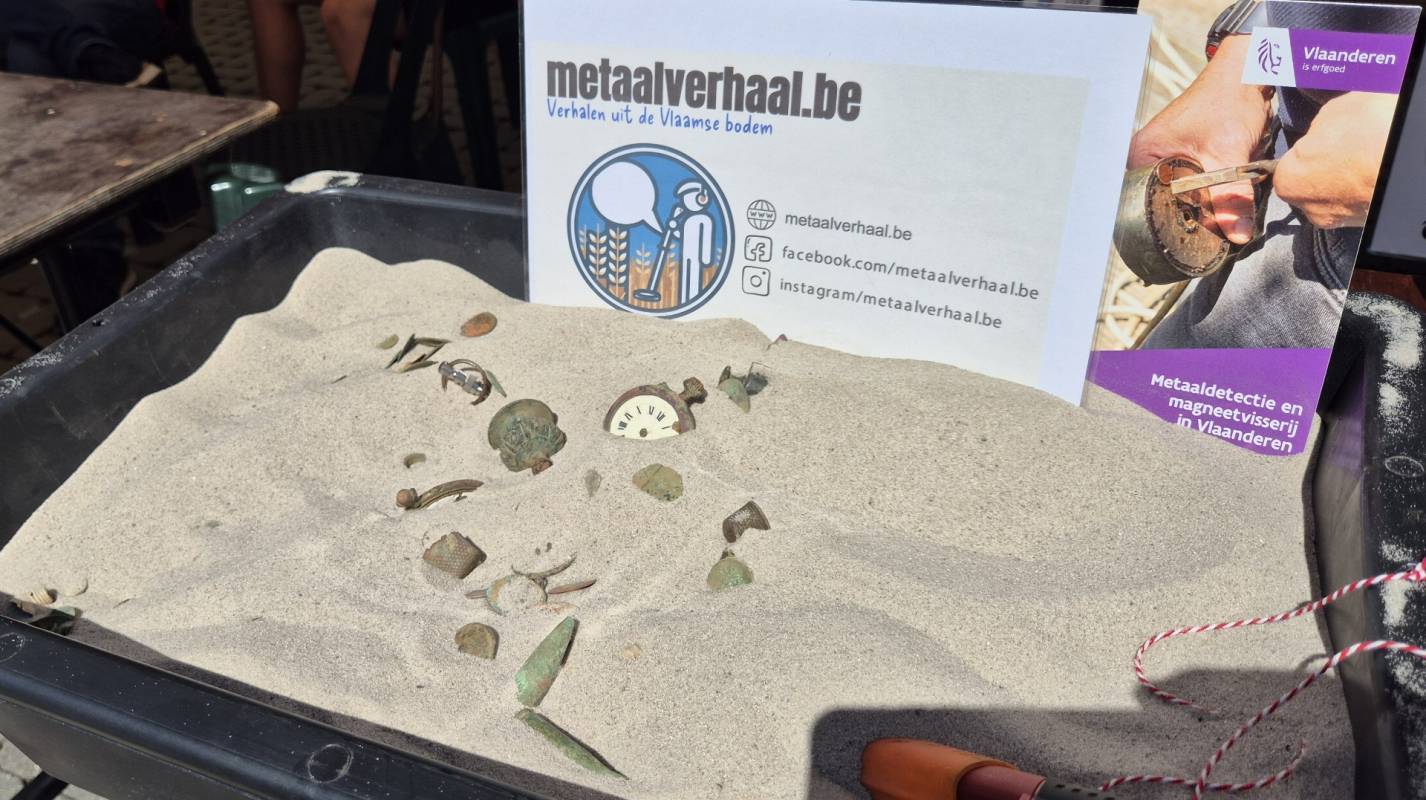 Metaaldetectie initiatie (1) - Heemkring Ter Ham Steenokkerzeel 